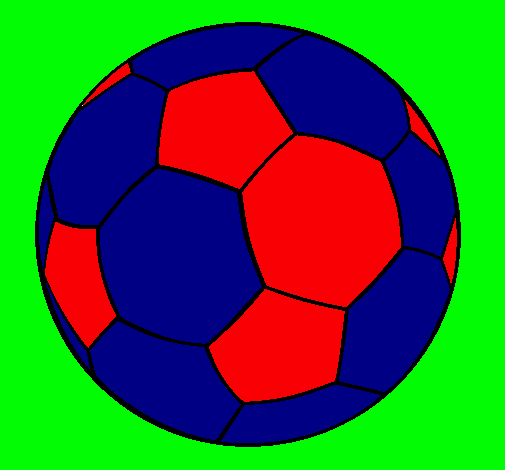 Dibujo Pelota de fútbol II pintado por davidbv