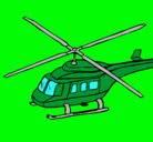 Dibujo Helicóptero  pintado por federico1199