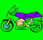 Dibujo Motocicleta pintado por kaleb