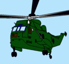 Dibujo Helicóptero al rescate pintado por venja