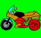 Dibujo Motocicleta pintado por FERNANA