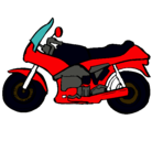 Dibujo Motocicleta pintado por jeancarlos