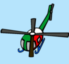 Dibujo Helicóptero V pintado por ELICOPTERO