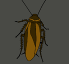 Dibujo Cucaracha pintado por chumel