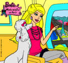 Dibujo Barbie llega a París pintado por CristinaQuesada