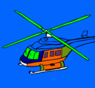 Dibujo Helicóptero  pintado por FAUST
