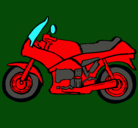 Dibujo Motocicleta pintado por samvel