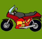 Dibujo Motocicleta pintado por amaro