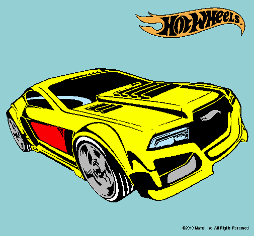 Dibujo Hot Wheels 5 pintado por Markus