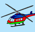 Dibujo Helicóptero  pintado por maicol