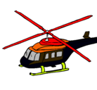 Dibujo Helicóptero  pintado por giouanny