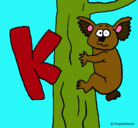 Dibujo Koala pintado por abughi