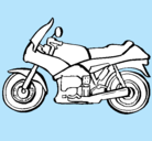 Dibujo Motocicleta pintado por fini11223