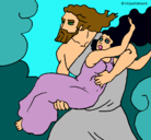 Dibujo El rapto de Perséfone pintado por casz