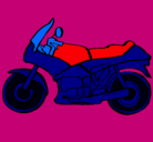 Dibujo Motocicleta pintado por janeth
