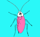 Dibujo Cucaracha grande pintado por samdra