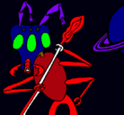 Dibujo Hormiga alienigena pintado por natia
