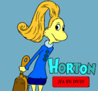 Dibujo Horton - Sally O'Maley pintado por mery