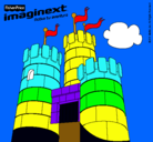 Dibujo Imaginext 11 pintado por mariposita