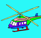 Dibujo Helicóptero  pintado por robert23