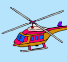 Dibujo Helicóptero  pintado por yyyyyhbv