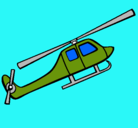 Dibujo Helicóptero de juguete pintado por guille3