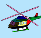 Dibujo Helicóptero  pintado por yubram