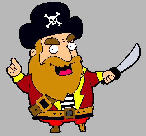 Dibujo Pirata pintado por AnaisCR