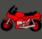 Dibujo Motocicleta pintado por jghfgbdfhvby