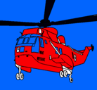 Dibujo Helicóptero al rescate pintado por sergi llobet