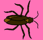 Dibujo Cucaracha pintado por jeylo