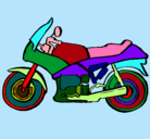 Dibujo Motocicleta pintado por ANALIA