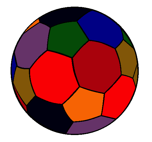 Dibujo Pelota de fútbol II pintado por henry15