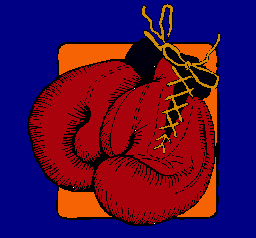 Dibujo Guantes de boxeo pintado por henry15