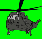Dibujo Helicóptero al rescate pintado por ELICOPTERO 