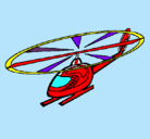 Dibujo Helicóptero pintado por jalojo
