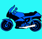 Dibujo Motocicleta pintado por yorodo