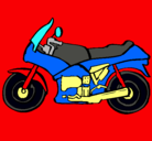 Dibujo Motocicleta pintado por MANDITO