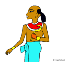 Dibujo Niño faraón pintado por victorrrrrrr