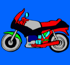 Dibujo Motocicleta pintado por Dreck