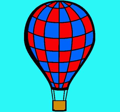 Dibujo Globo aerostático pintado por laptopcila