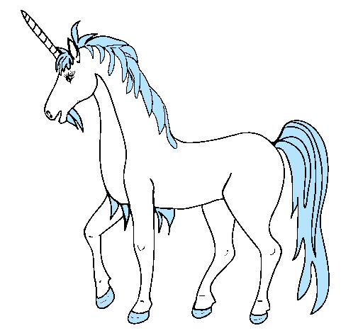 Dibujo Unicornio II pintado por MionNya