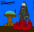 Dibujo Imaginext 8 pintado por Davidy