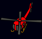 Dibujo Helicóptero V pintado por gaston