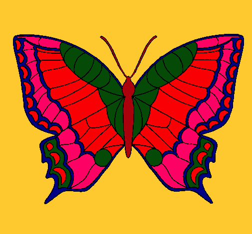 Dibujo Mariposa pintado por Pantaraya