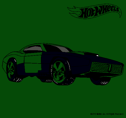 Dibujo Hot Wheels 1 pintado por nahbbbbb