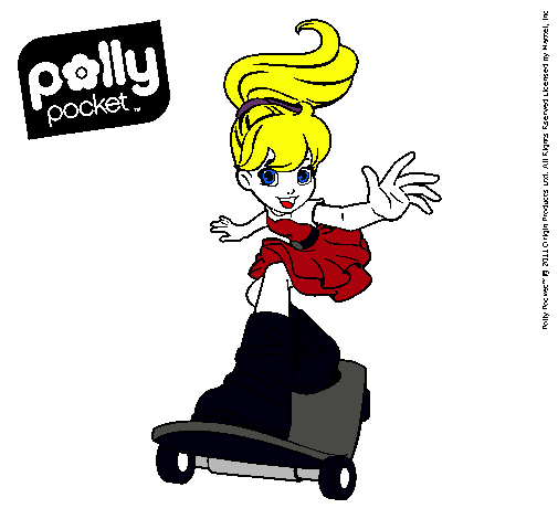 Dibujo Polly Pocket 7 pintado por LAILETA