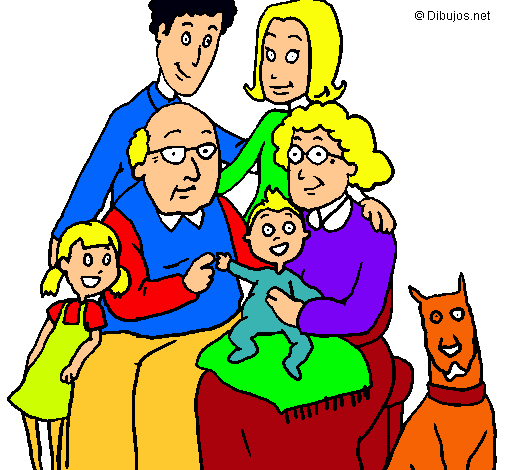 Dibujo Familia pintado por AINOITA
