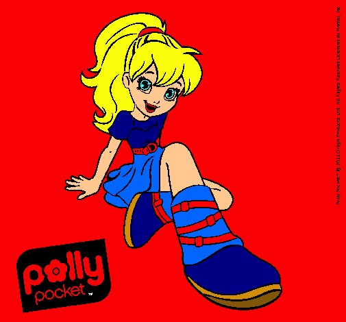 Dibujo Polly Pocket 9 pintado por amalia