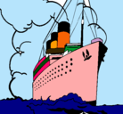 Dibujo Barco de vapor pintado por magt0269